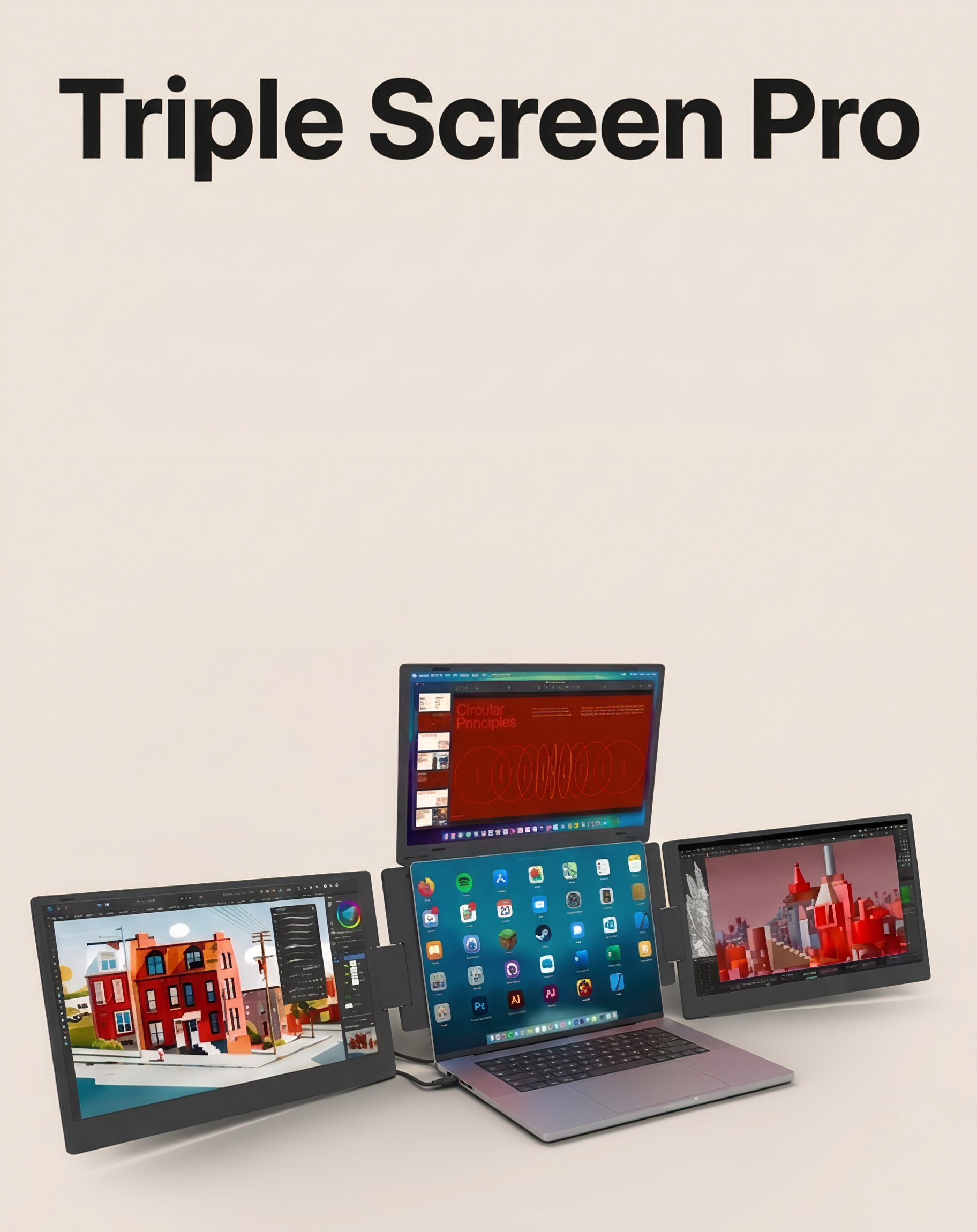 Triple Screen Pro
