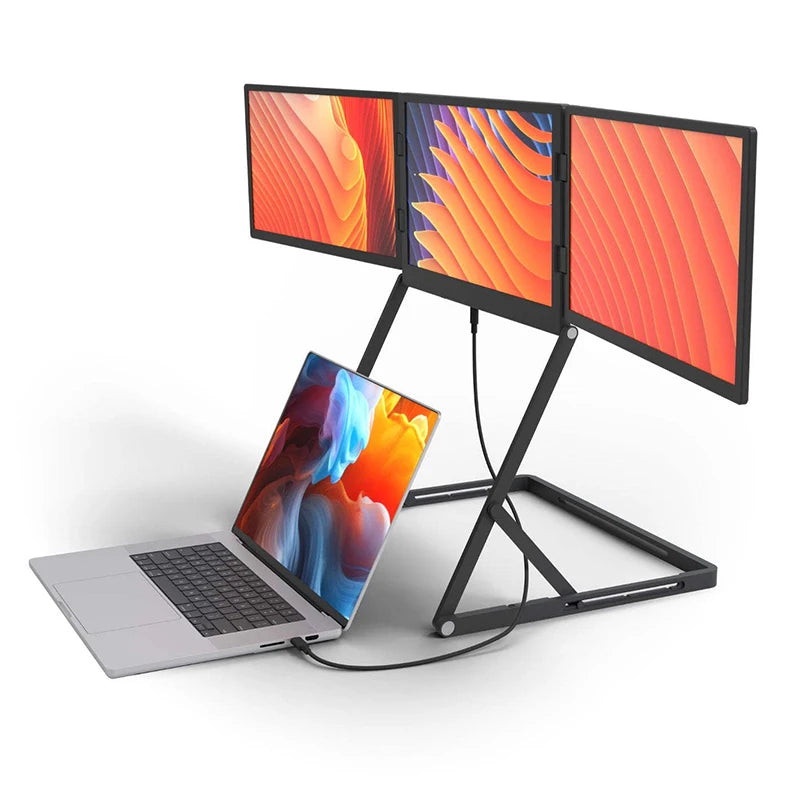 Aero display-triple laptop screen extender